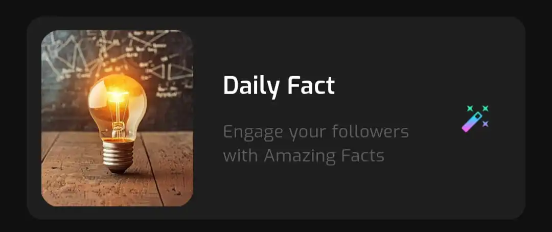 Daily Facts Feature