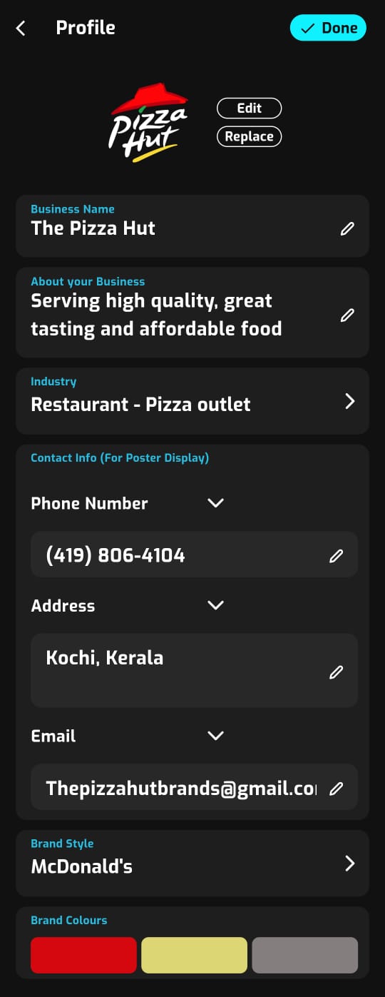 Pizza Hut Profile